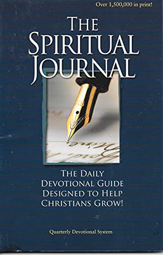 Stock image for The Spiritual Journal the Daily Devotional Guide Designed to Help Christians Grow Quartely Devotional System Refill for sale by Gulf Coast Books