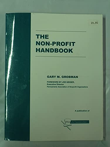 Beispielbild fr The Non-Profit Handbook zum Verkauf von ThriftBooks-Atlanta