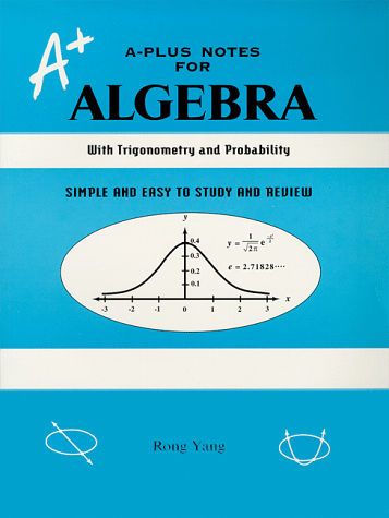 Stock image for A-Plus Notes for Algebra for sale by BooksRun