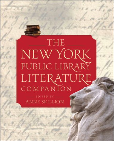 Stock image for The New York Public Library Literature Companion for sale by HPB-Emerald