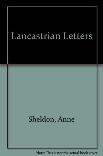 Stock image for Lancastrian Letters for sale by Wonder Book