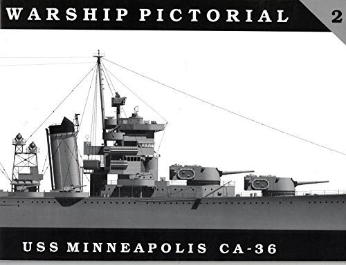 USS Minneapolis CA-36. Warship Pictorial #2.