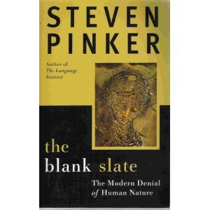 9780965491730: The Blank Slate: the Modern Denial of Human Nature