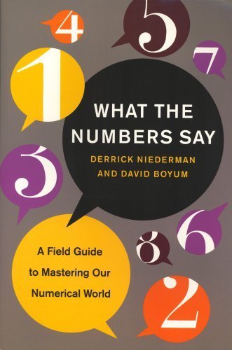 Stock image for What the Numbers Say: A Field Guide Mastering Our Numerical World for sale by Wonder Book