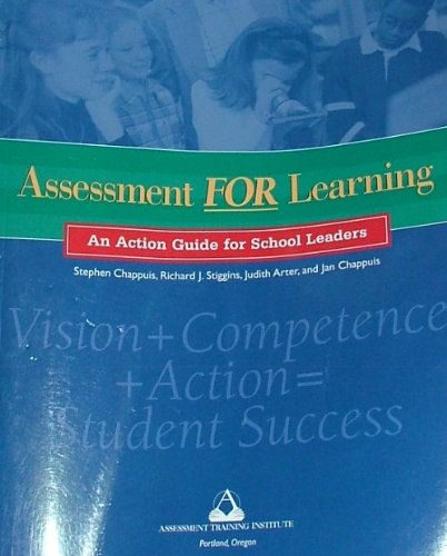 Imagen de archivo de Assessment for Learning: An Action Guide for School Leaders (Includes CD and DVD) a la venta por HPB-Emerald