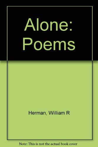 Stock image for Alone: Poems for sale by Murphy-Brookfield Books