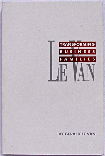 9780965544801: Transforming Business Families