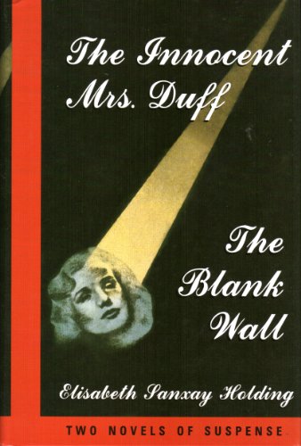Stock image for The innocent Mrs. Duff ; The blank wall for sale by Jenson Books Inc