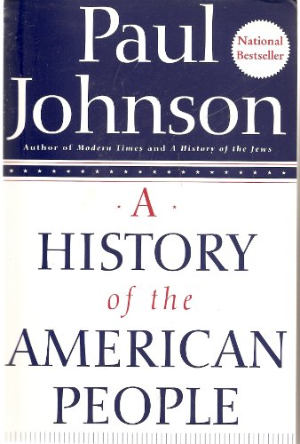 Beispielbild fr A History of the American People zum Verkauf von Wonder Book