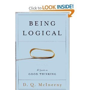 9780965606820: Being Logical a Guide To Good Thinking