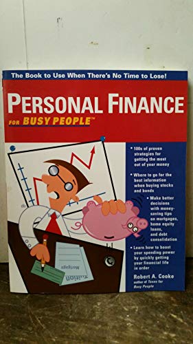 Imagen de archivo de Personal Finance for Busy People a la venta por Better World Books: West