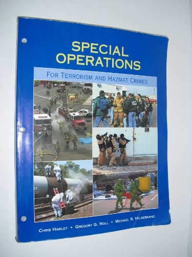 Stock image for Special Operations for Terrorism and Hazmat Crimes for sale by HPB-Red
