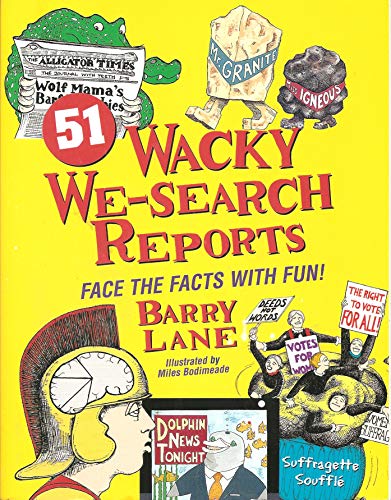 Beispielbild fr 51 Wacky We-Search Reports: Face the Facts With Fun zum Verkauf von Gulf Coast Books
