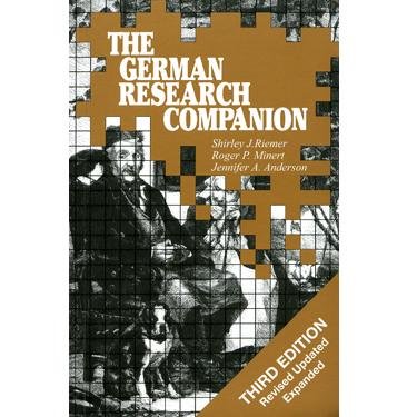 Stock image for German Research Companion for sale by Better World Books