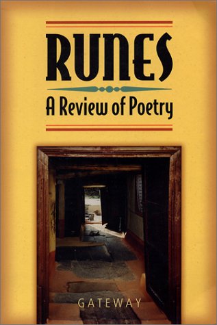 Beispielbild fr Runes: A Review of Poetry zum Verkauf von Wonder Book