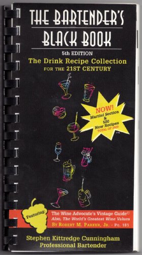 Imagen de archivo de The Bartender's Black Book a la venta por SecondSale