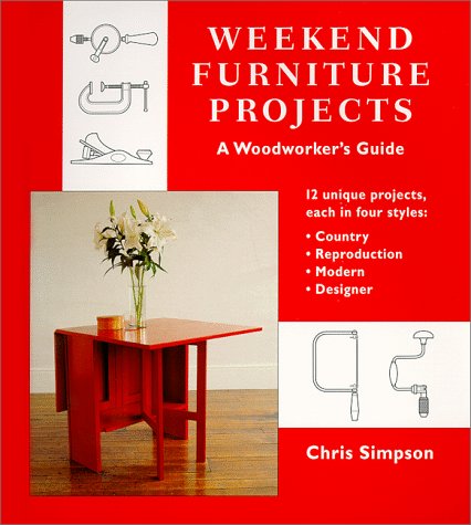 9780965824873: Weekend Furniture Projects