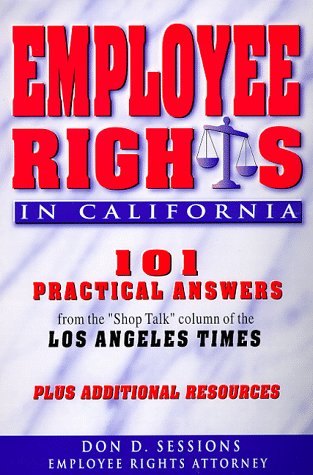 Stock image for Employee Rights in California for sale by Better World Books: West