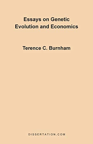 9780965856423: Essays on Genetic Evolution and Economics