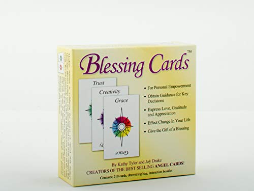 

BLESSING CARDS: Communicate Your Love, Gratitude And Caring (210 cards; comes with organdy drawstring bag)