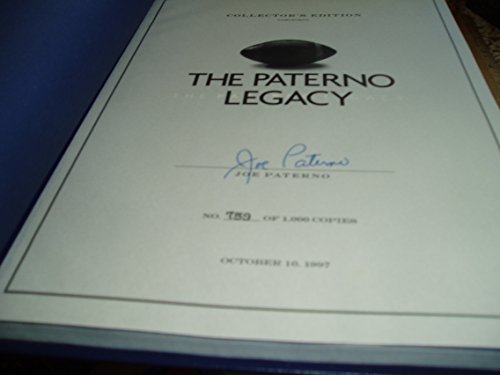 Imagen de archivo de The Paterno Legacy a la venta por Pomfret Street Books