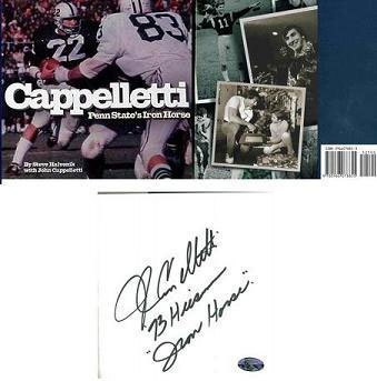 Cappelletti - Penn State's Iron Horse (Signed)