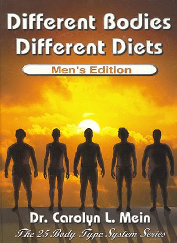 Beispielbild fr Different Bodies, Different Diets zum Verkauf von ThriftBooks-Reno