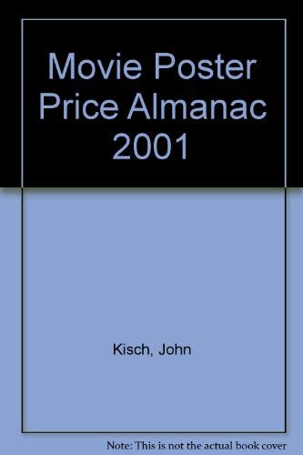 Imagen de archivo de Movie Poster Price Almanac 2001 a la venta por HPB-Ruby