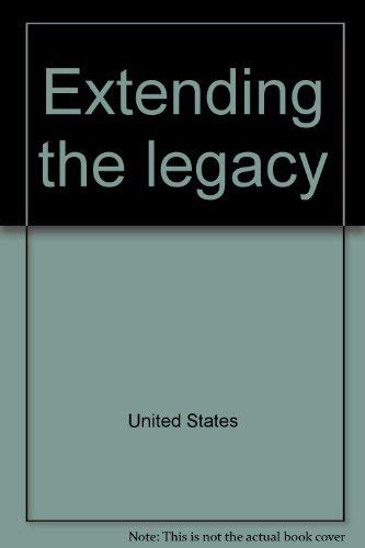9780966154412: Extending the legacy: Planning America's capital for the 21st century