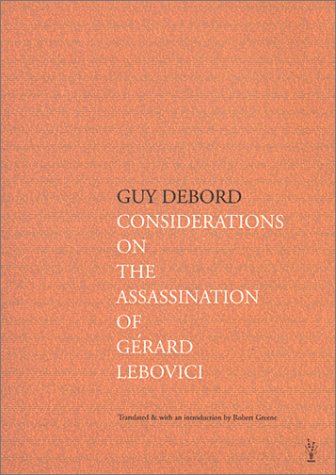 Considerations on the Assassination of Gérard Lebovic