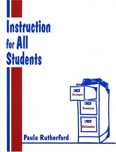Beispielbild fr Instruction for All Students zum Verkauf von BookHolders
