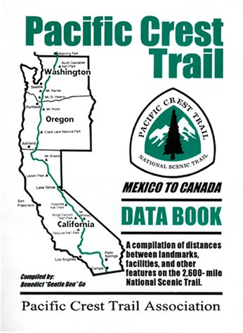 9780966416138: Pacific Crest Trail Data Book: Mexico to Canada