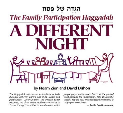 Beispielbild fr A Different Night, The Family Participation Haggadah zum Verkauf von Revaluation Books