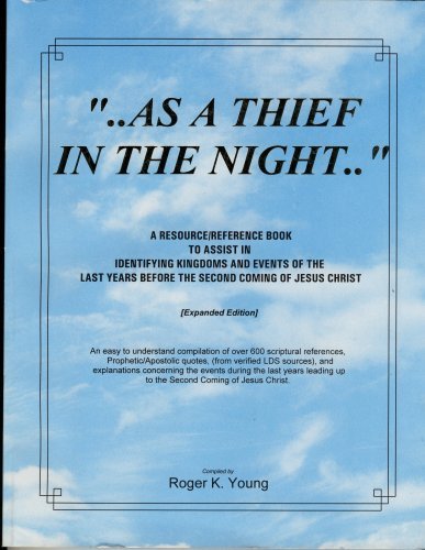 Stock image for "As a Thief in the Night." for sale by Jenson Books Inc