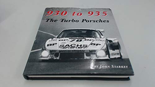 9780966509410: 930 to 935 The Turbo Porsches