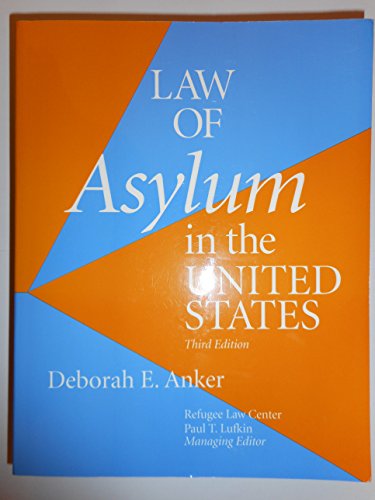 Beispielbild fr Law of Asylum in the United States zum Verkauf von HPB-Red