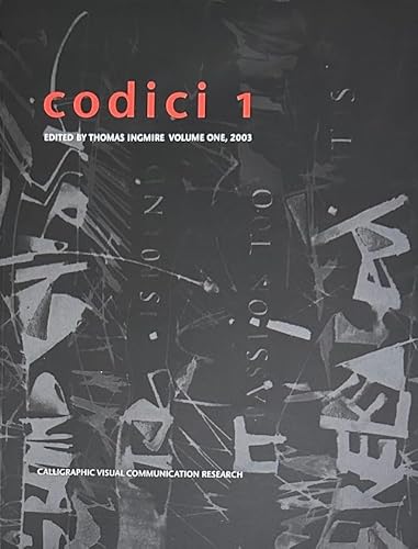 Stock image for Codici 1: Volume One, 2003 for sale by ThriftBooks-Atlanta