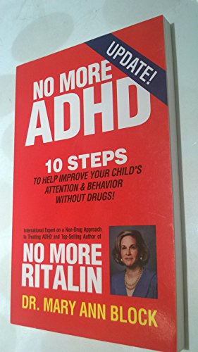 Stock image for No More ADHD for sale by Jenson Books Inc