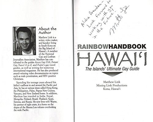 Beispielbild fr Rainbow Handbook Hawaii: The Islands Ultimate Gay Guide zum Verkauf von Goodwill Books