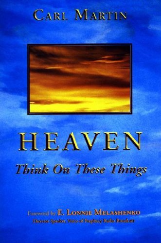 Imagen de archivo de Heaven Think on These Things a la venta por Your Online Bookstore