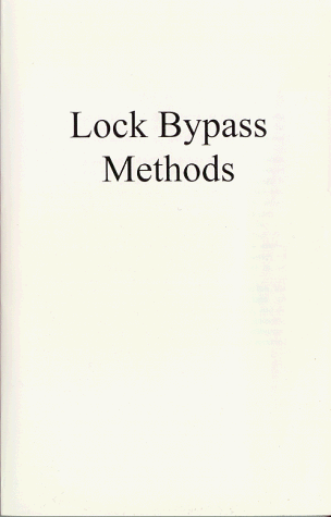 Stock image for Lock Bypass Methods for sale by Save With Sam