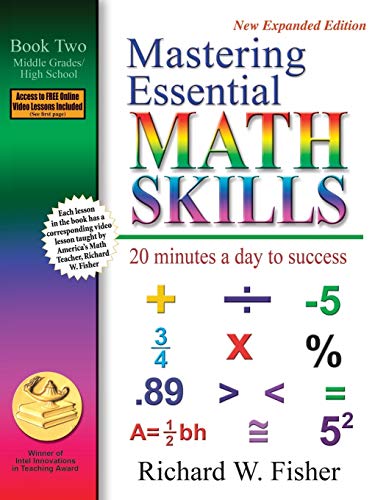 Stock image for Mastering Essential Math Skills : 20 Minutes a Day to Success; Book Two, Middle Grades/High School for sale by Better World Books