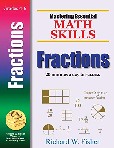 Stock image for Mastering Essential Math Skills Fractions for sale by HPB-Red