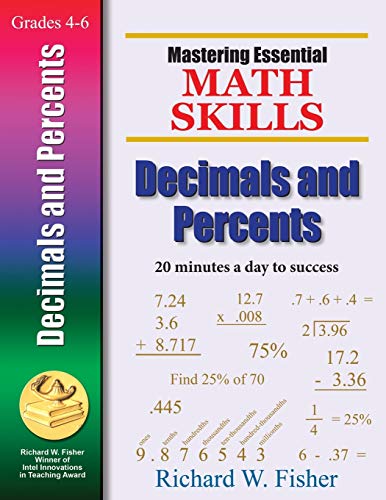 Beispielbild fr Mastering Essential Math Skills Decimals And Percents (Mastering Essential Math Skills) zum Verkauf von BooksRun