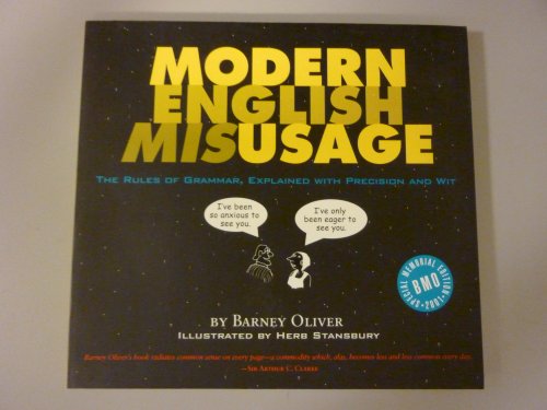 Imagen de archivo de Modern English Misusage a la venta por HPB-Diamond