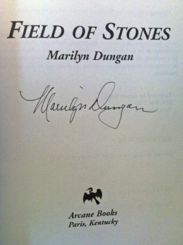 FIELD OF STONES. (AUTOGRAPHED)