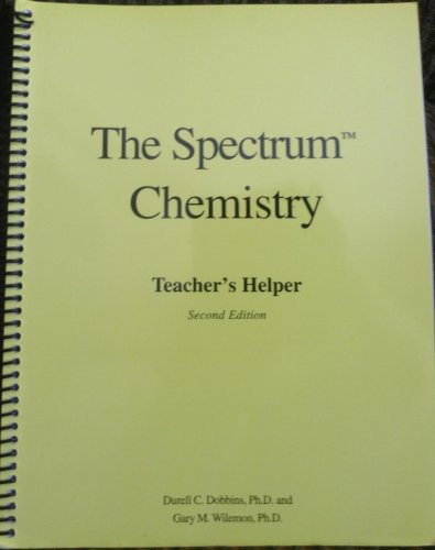 9780966657883: The Spectrum Chemistry Teacher's Helper