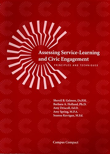 Stock image for Assessing Service-Learning and Civic Engagement : Principles and Techniques for sale by Better World Books: West