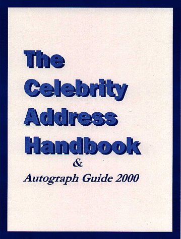 Beispielbild fr The Celebrity Address Handbook zum Verkauf von The Book Bin