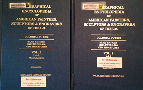 Stock image for Biographical Encyclopedia of American Painters, Sculptors and Engravers--US 2 vols for sale by FOLCHATT